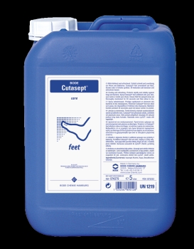 Bode Cutasept® feet, Fußdesinfektion , 5l, Prophylaxe gegen Fußpilz