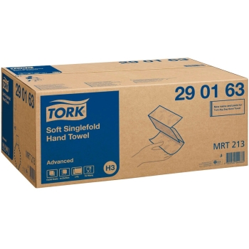 Tork Papierhandtuch, V-Faltung, weiß, 2-lagig, H3,  weich, 25x23cm, 3.750 Stk/Karton