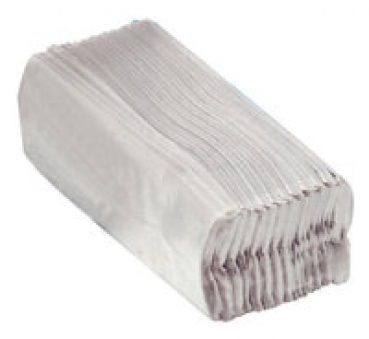 Papierhandtuch, C-Faltung, grau, 1-lagig, 24x31cm, 3.120 Stk/Karton
