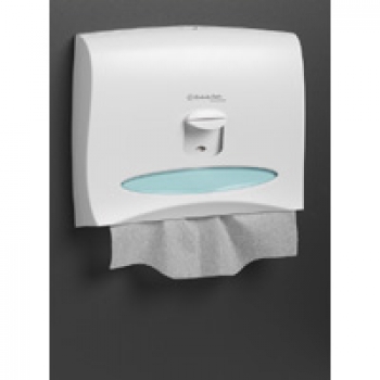 Toilettensitzauflagen-Spender 9505, Kimberly-Clark, weiß, schlagfester Kunststoff