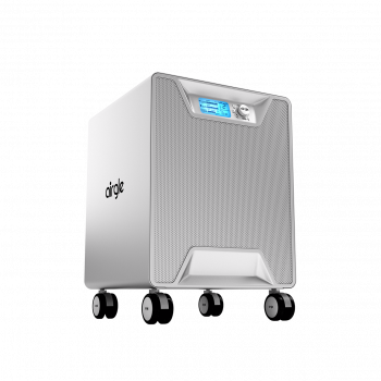 Airgle AG600 Luftreinigungsgerät, filtert Bakterien, Viren mit cHepa-Filter, Titanium Pro®-Modul, Aktivkohlefilter