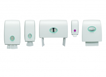 Preview: Doppelrollenspender AQUARIUS*  6947, für Mini-Jumbo Toilet Tissue, Kimberly-Clark, schlagfester Kunststoff