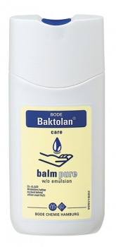Baktolan® balm pure, 100ml, speziell für stark beanspruchte und empfindliche Haut,  erhältlich auch in 350ml