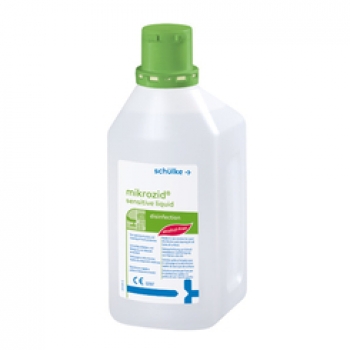 Schülke mikrozid sensitive liquid, zur Schnelldesinfektion von materialempfindlichen Medizinprodukten, 1000ml, erhältlich auch in 5 l