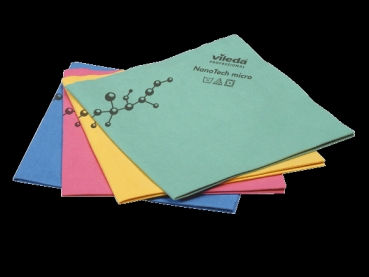 NanoTech micro, Mikrofasertuch, blau, 5 Stk/Pkg